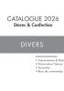 Catalogue Divers 2026