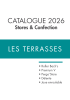 Catalogue Terrasses 2026