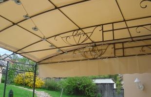 Toile de pergola