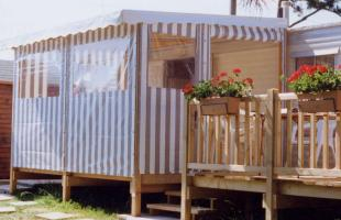  joue et toit de mobilhome textile